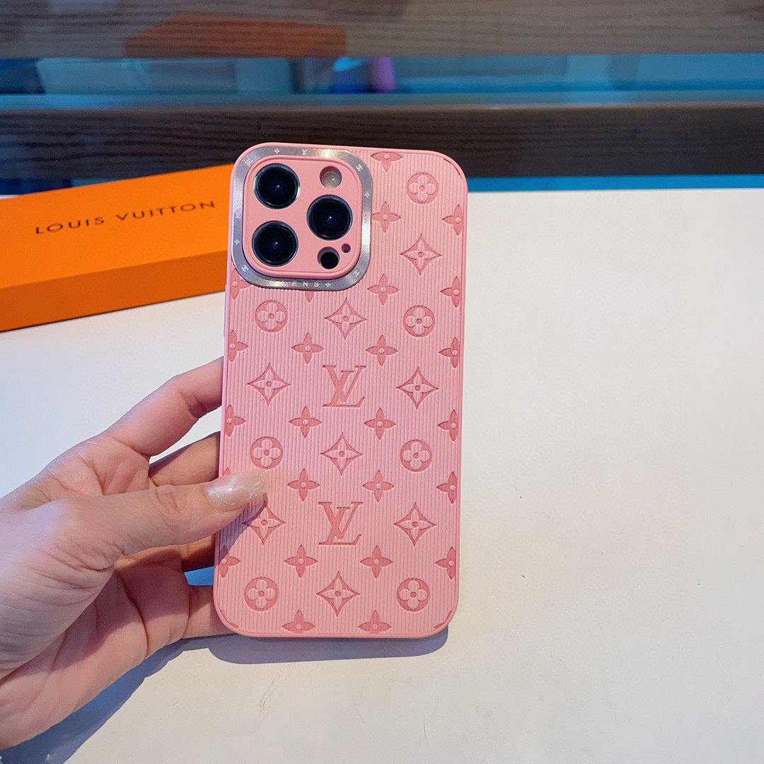 Pretty in PInk - LV iPhone 15 Phone Case